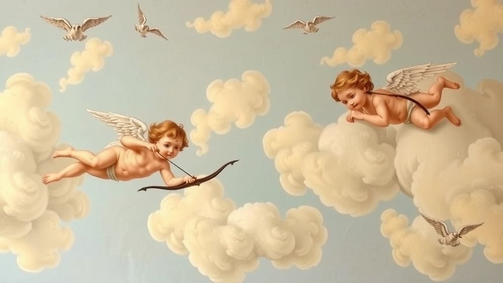 Amorin på 4 bokstäver är Eros eller Erot i krysset