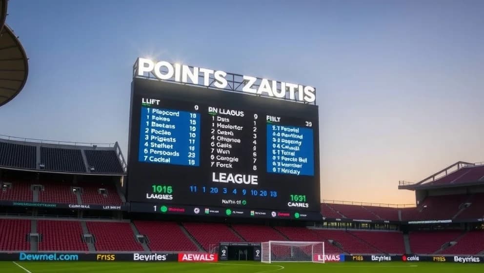 Burnley FC:s poängställning denna säsong