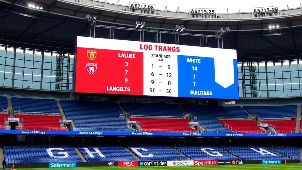 Man United mot Leeds United poängställning