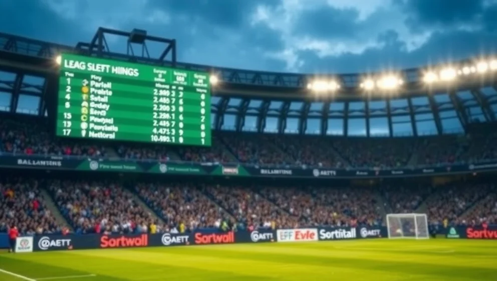 Poängställning i Sevilla FC denna säsong