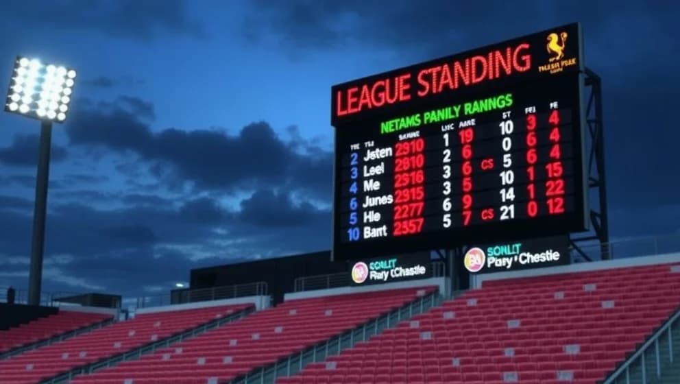 Poängställning i Sheffield United FC