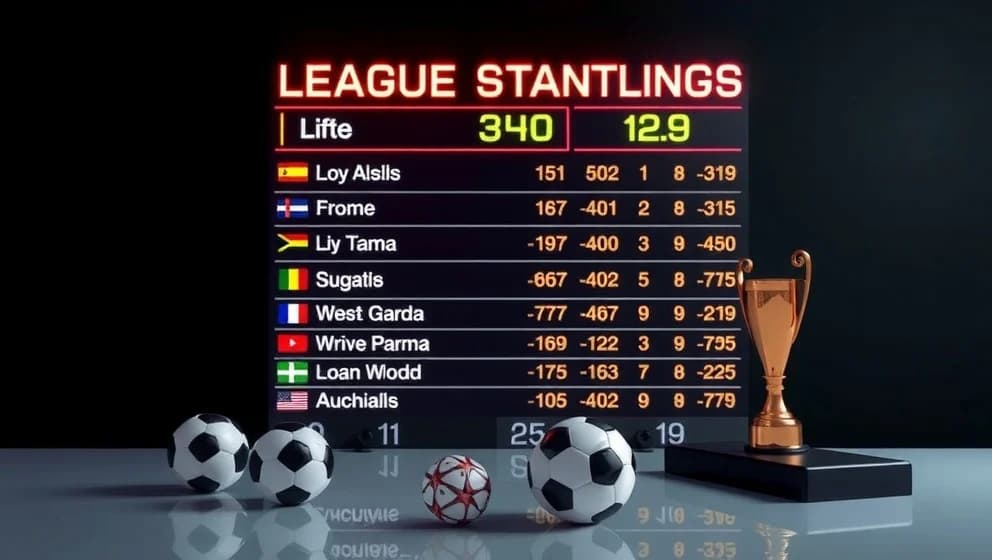 Poängställning i Syrianska FC denna säsong