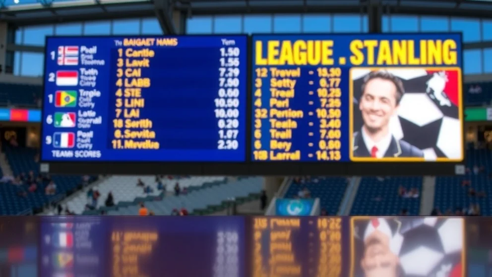 Poängställning i UD Las Palmas