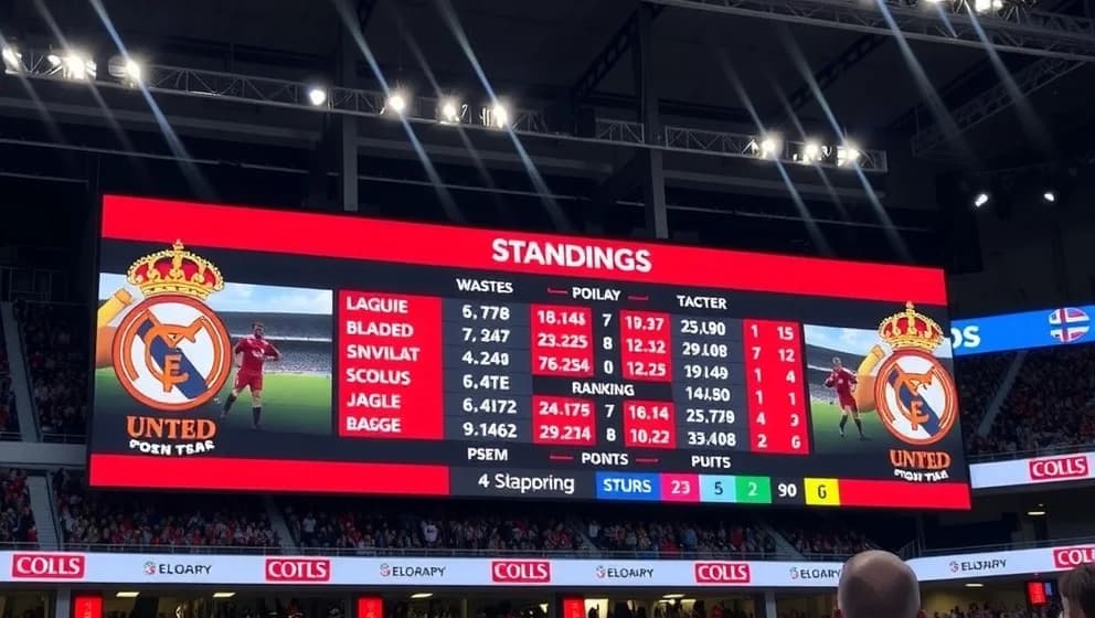 Poängställning i VfB Stuttgart just nu
