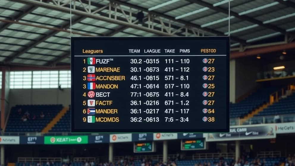 Poängställning Sirius mot AIK fotboll