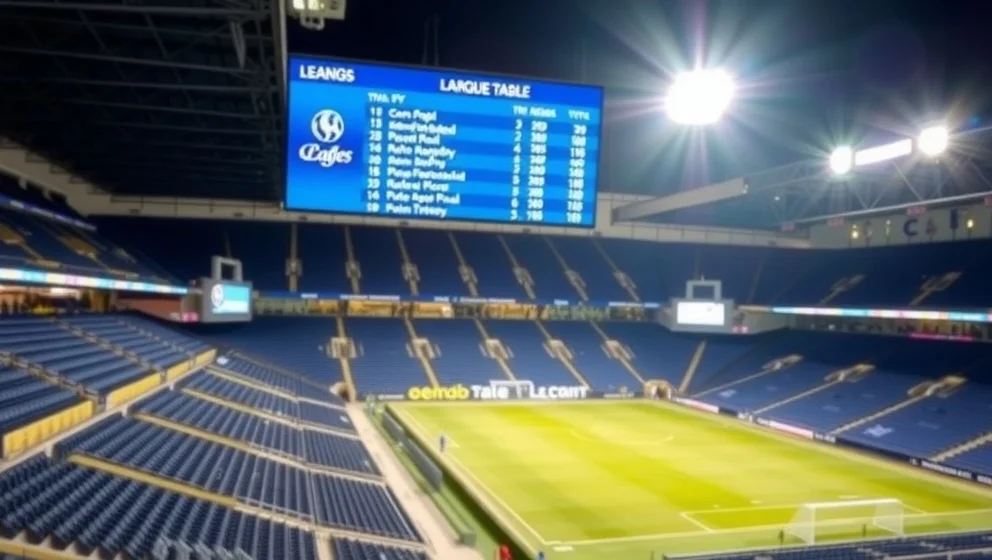Poängställningen i Club Brugge just nu
