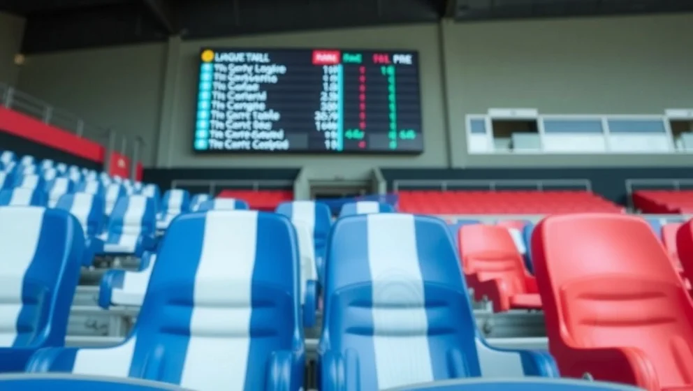 Poängställningen mellan Brighton och Liverpool FC