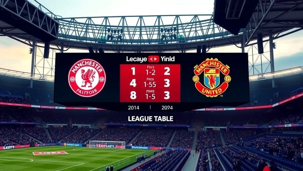 Poängställningen mellan Crystal Palace och Man United